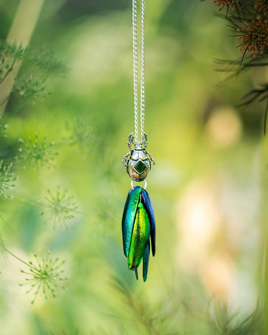 Charm Beetle Choker - Xhuba Gallery