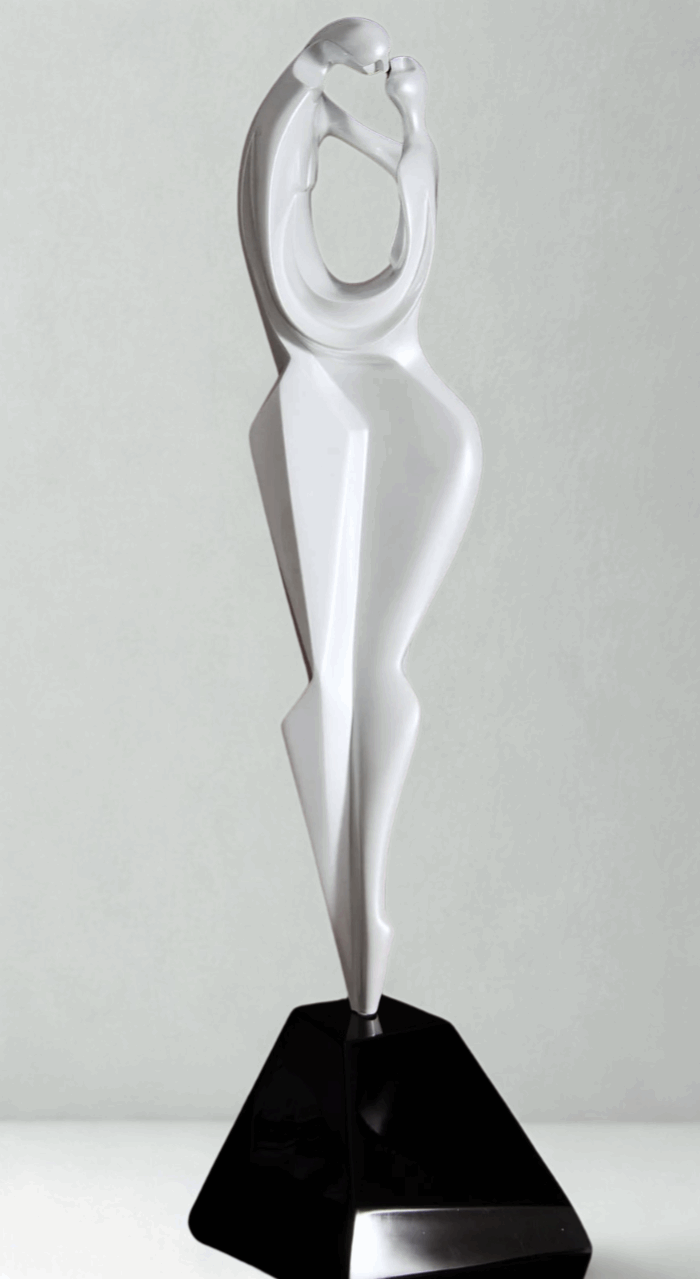 Il bacio - Resin