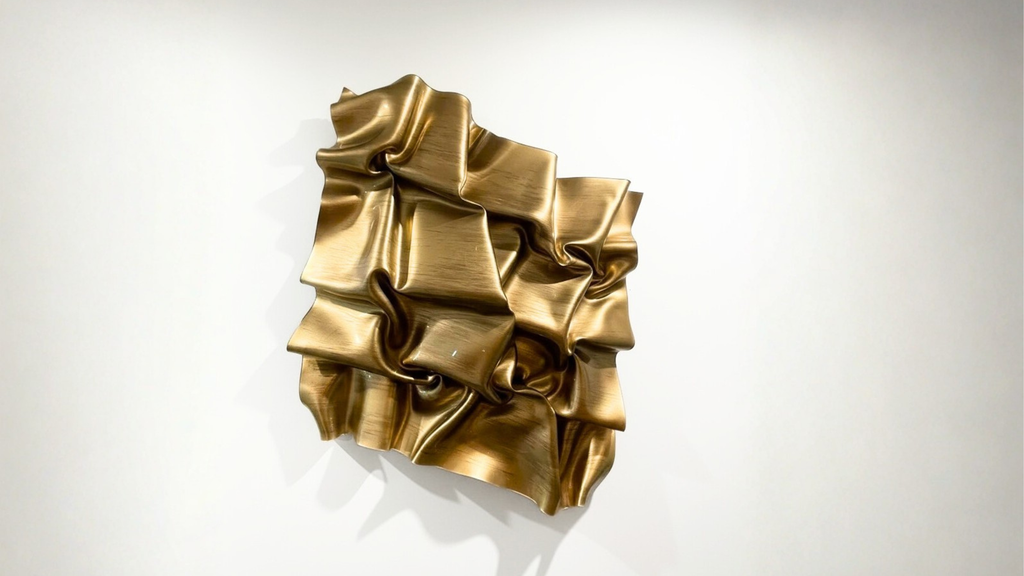 Gold Square Crunch - Xhuba Gallery 