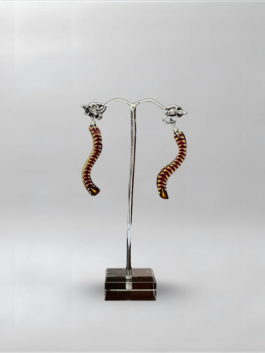 Alligator Slender Earrings