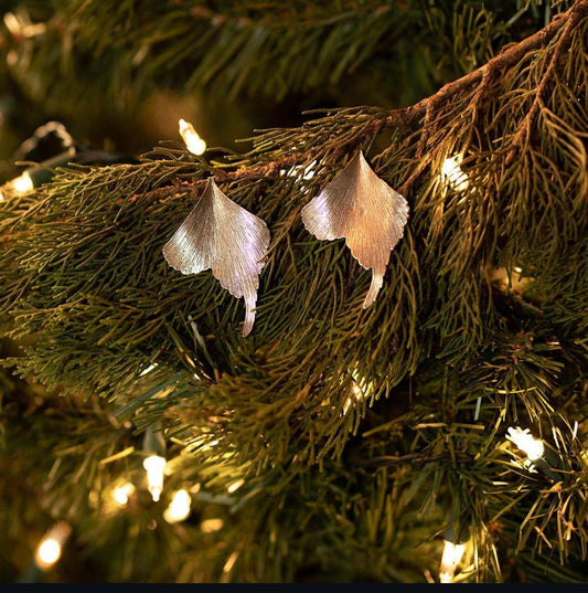 Angel Fern Leaf Earrings