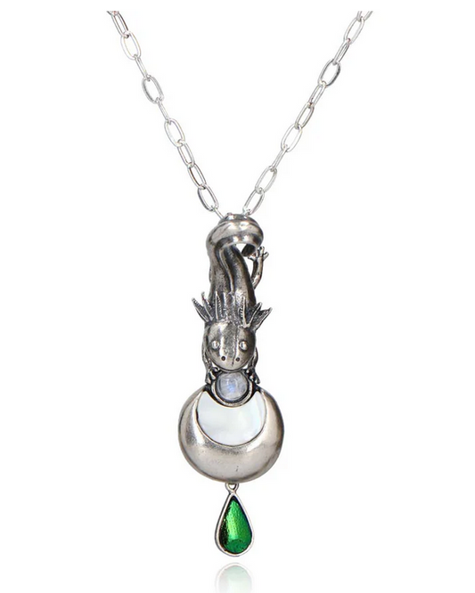 Axolotl Moon Choker - Xhuba Gallery 