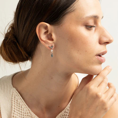 Conguitas Leaf earrings - Xhuba Gallery 