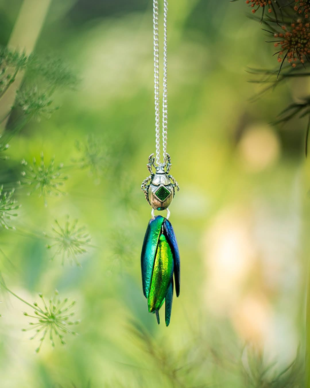 Charm Beetle Choker - Xhuba Gallery 