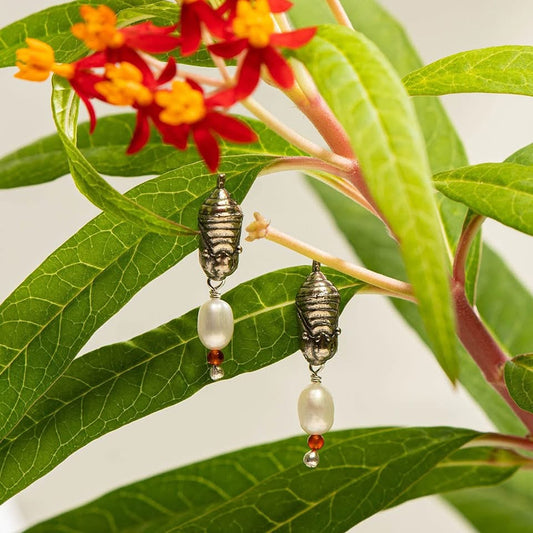 Cocoon Earrings - Xhuba Gallery 