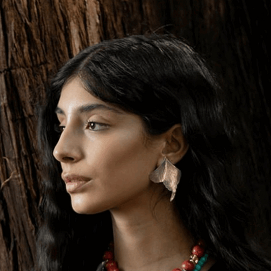 Angel Fern Leaf Earrings